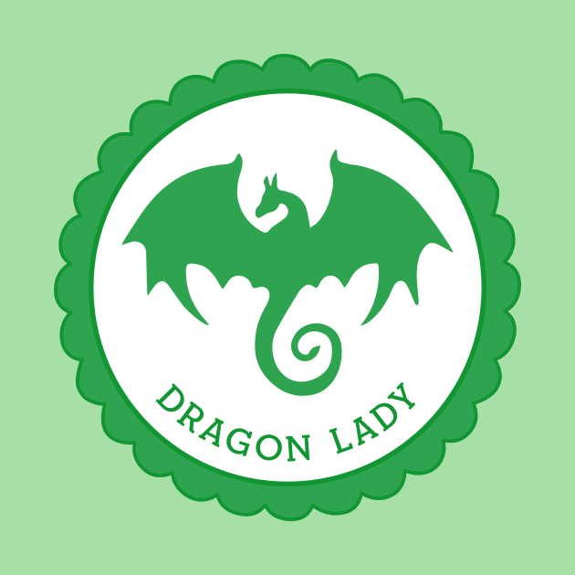 Dragon Lady Badge by KitCronk