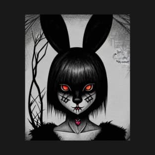 Bunny scratchy face T-Shirt