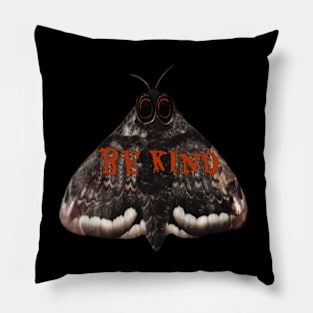 Be Kind Mothman Pillow