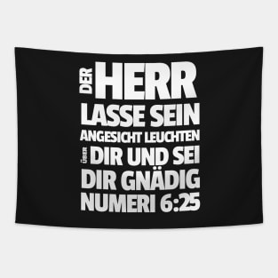 Numbers 6-25 Lord Be Gracious To You German Tapestry