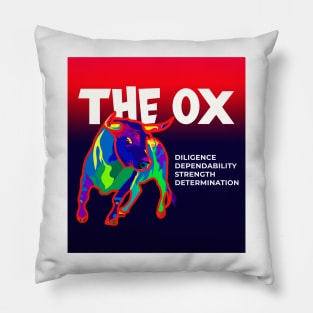The Ox, Chinese Zodiac Pillow