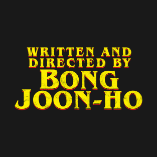 DIRECTED BY BONG JOON-HO T-Shirt