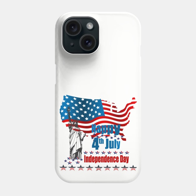 independence Day Phone Case by Lin-Eve