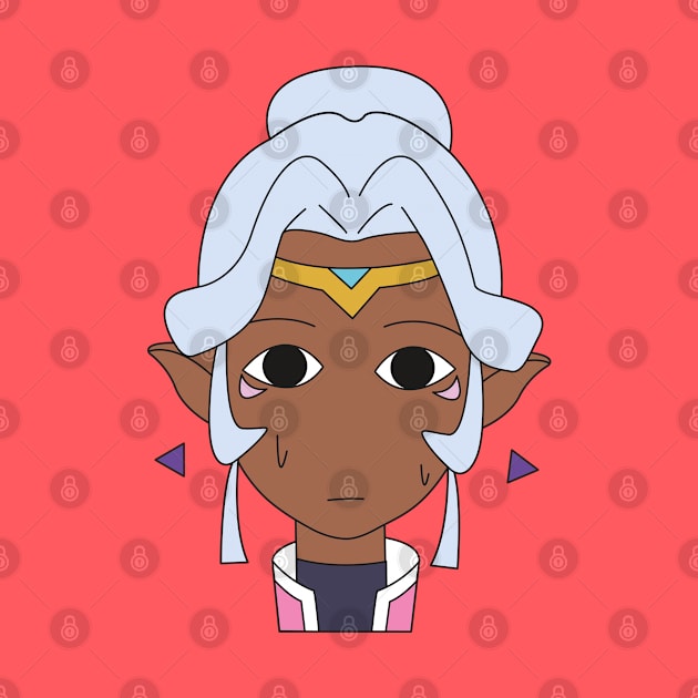 Allura "What just happened?" by ScarletRigmor