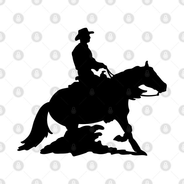 Cowboy Silhouette by KC Happy Shop