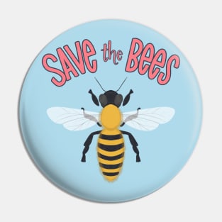 save the bees Pin