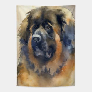 Leonberger Watercolor - Dog Lovers Tapestry