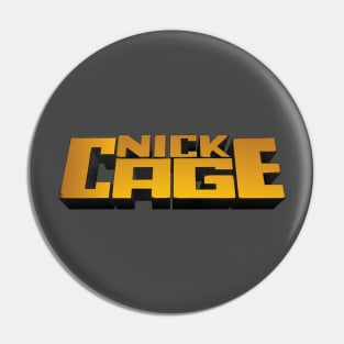 Nick Cage Pin