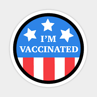 I'm Vaccinated, Covid-19 Vaccination, 2020 Lockdown Magnet