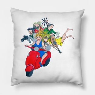 SCOOTER FUN Pillow