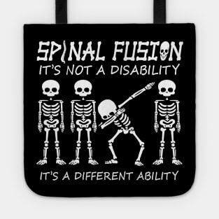 Spinal fusion back spine surgery it's not disability funny Tote