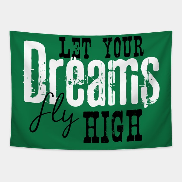 Let your dreams fly high Tapestry by nektarinchen