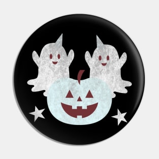 Pumpkin Ghosts Pin