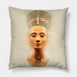 Nefertiti the Egyptian Queen Pillow