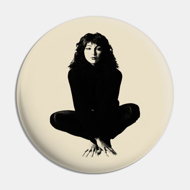 Kate Bush Aesthetic 80's Vintage Pin by terilittleberids