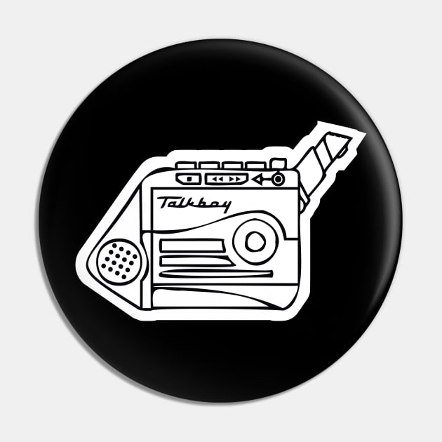 Talkboy Sketch Pin by TGIM