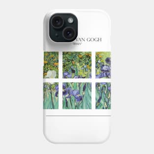 Irises by Van Gogh Phone Case