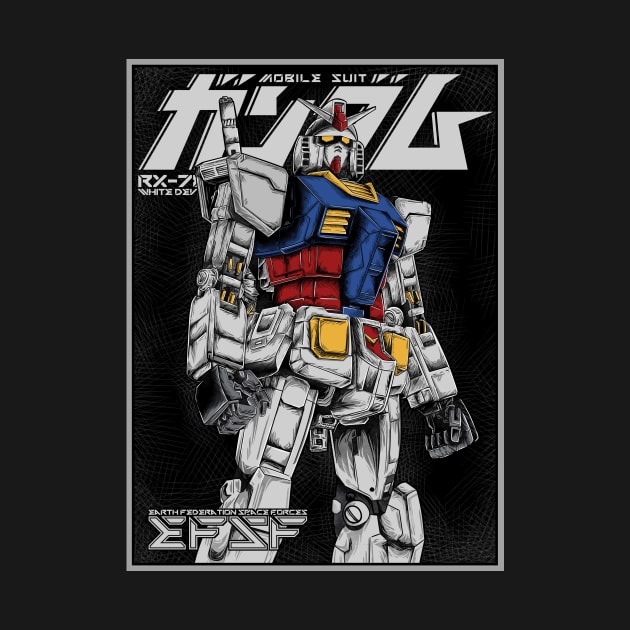 gundam rx 78 by opoyostudio