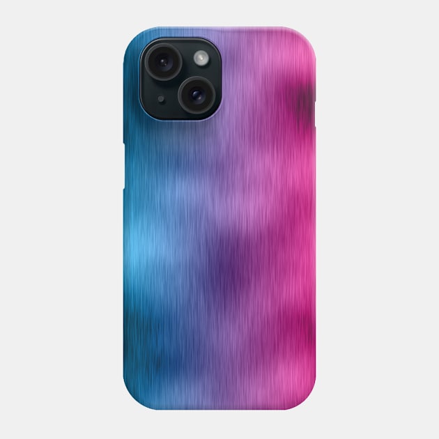 Brushed Steel- Cotton Candy Phone Case by Veraukoion