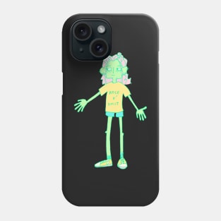 garbage girl Phone Case