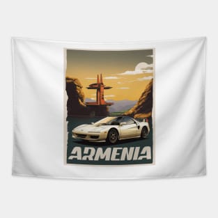 Armenia Honda NSX Travel Art Poster Tapestry