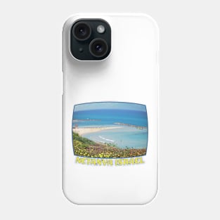 Israel, Netanya. Mediterranean Sea Beach Phone Case