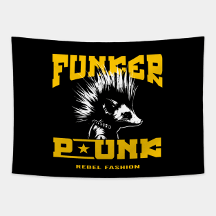 PUNK Raccoon Tapestry