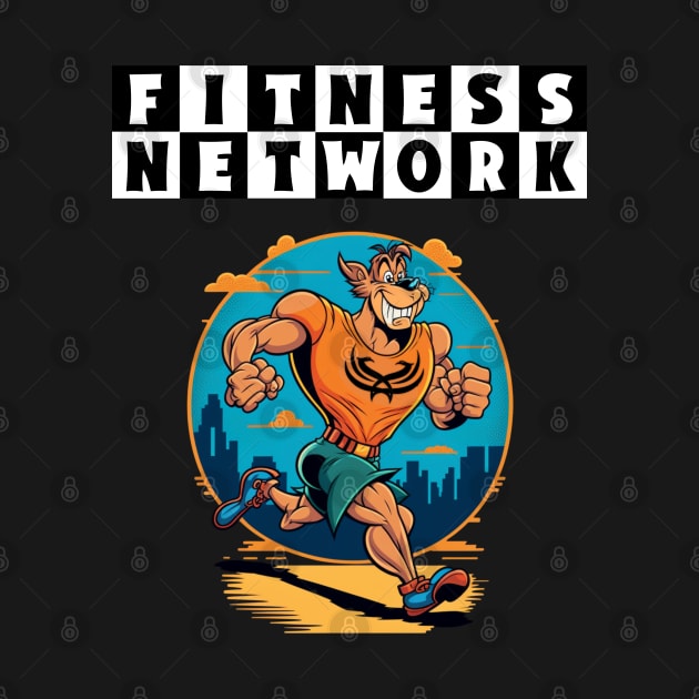 Funny Cartoon Fitness Network by StreetGlory