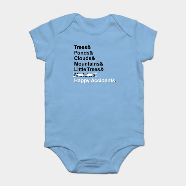 bob ross onesie