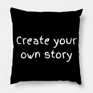 "create your own story" Pillow