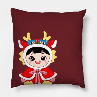 Chinese zodiac Dragon Female Pillow