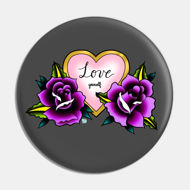 Answer: Love Myself Pin by ColorMix Studios