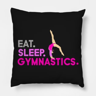 Eat, Sleep, Gymnastics ft Aliya Mustafina Pillow