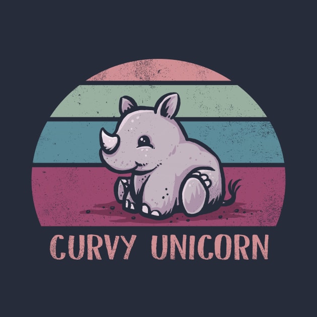 Curvy Unicorn by kg07_shirts