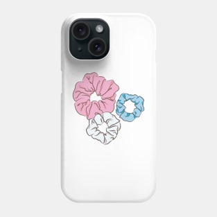 cute hair scrunchie Phone Case