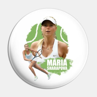 Maria Sharapova 3D Cartoon Pin