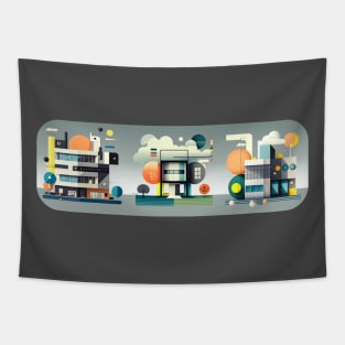 Artsy Architecture - Trifecta Tapestry