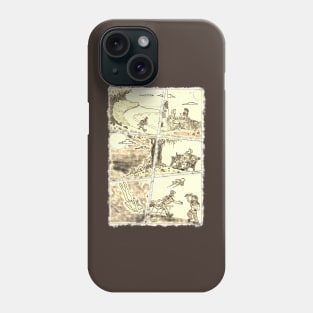 Come Back sepia Phone Case