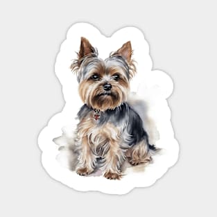 Yorkshire Terrier Watercolor Style Magnet