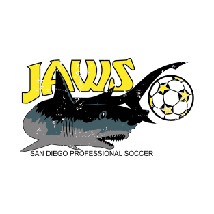 1976  San Diego Jaws Vintage Soccer T-Shirt