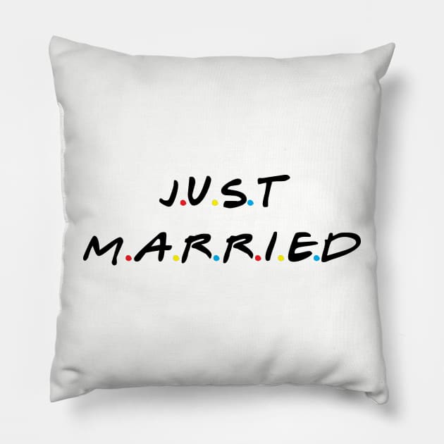 Just Married Pillow by miranda_cheynne