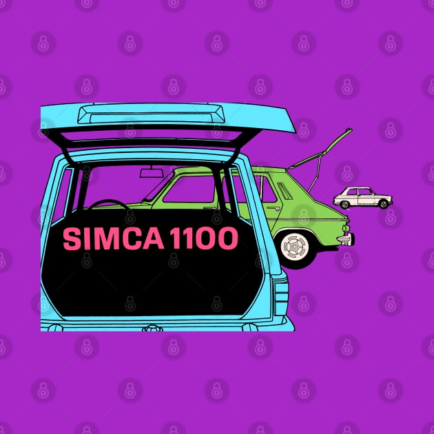 SIMCA 1100 - brochure by Throwback Motors