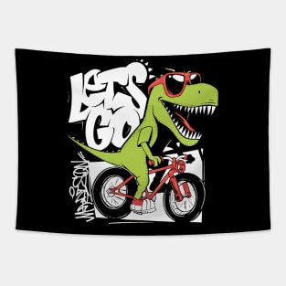 Adventurous Dino: Let's Go! Dinosaur Tapestry