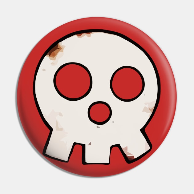 Enen no Shoubutai Skull Pin by Kamishirts