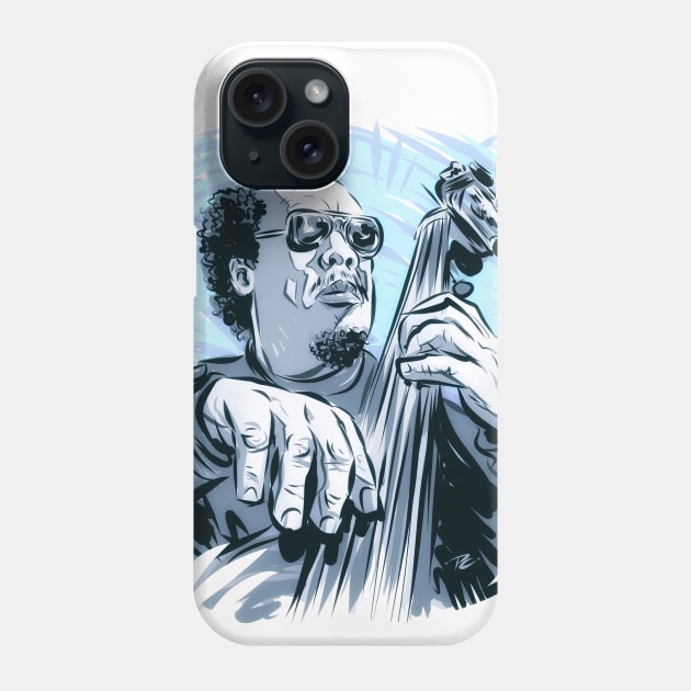 Charles Mingus - An illustration by Paul Cemmick Phone Case by PLAYDIGITAL2020