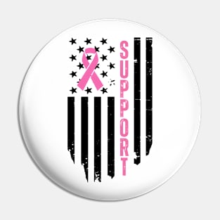 Support - Breast cancer awareness Pin