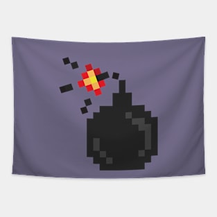 pixel bomb Tapestry