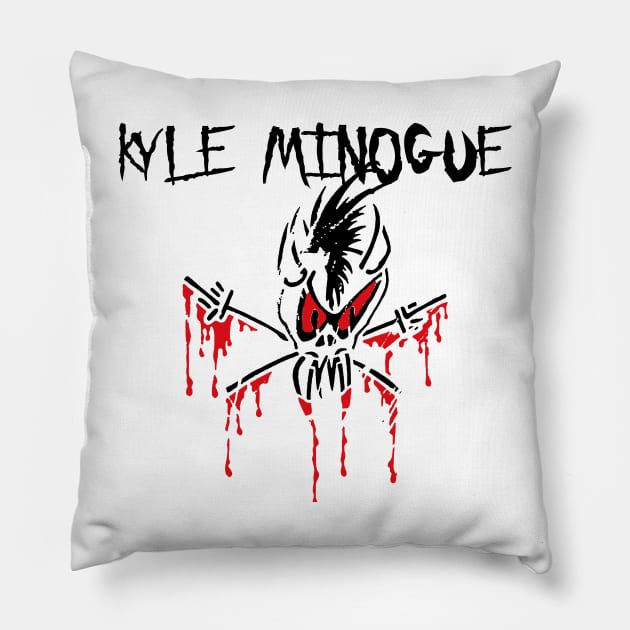 kyle m headbang Pillow by potato cast