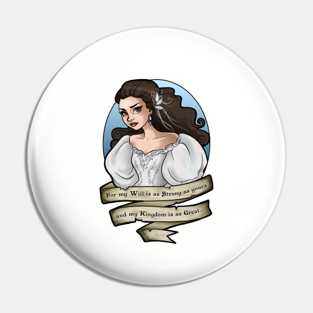 My Will is as Strong Pin by GenevieveKay