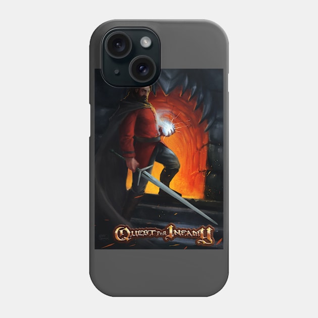 Quest for Infamy - Magic & Flame Phone Case by Infamous_Quests